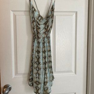 Indah Tahani Dress in Water Viper